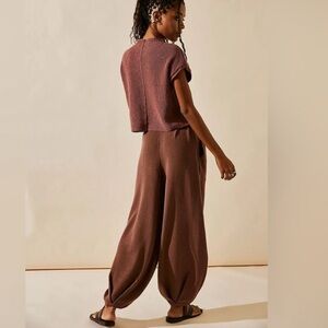 Free People Freya Set - Withered Rose, size small